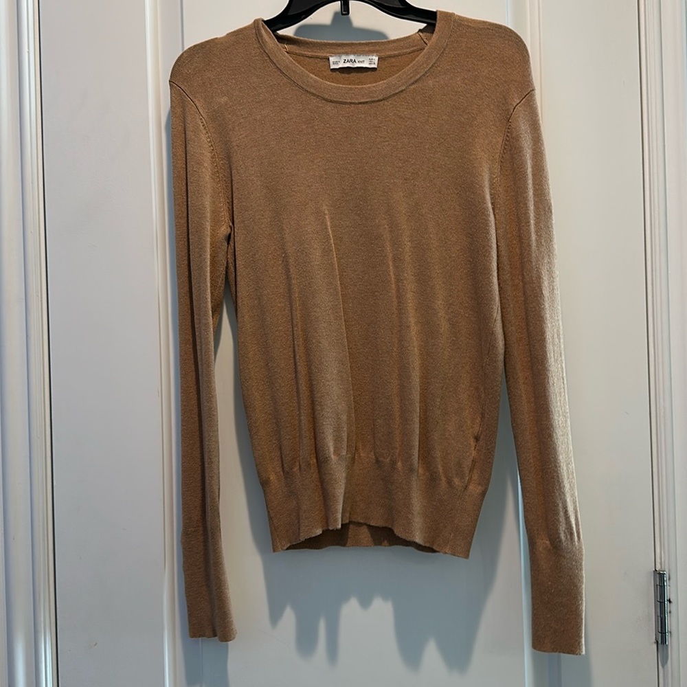 Zara Fitted Knit Sweater